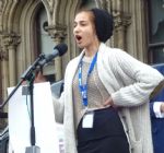 Trump Go Home Rally Manchester